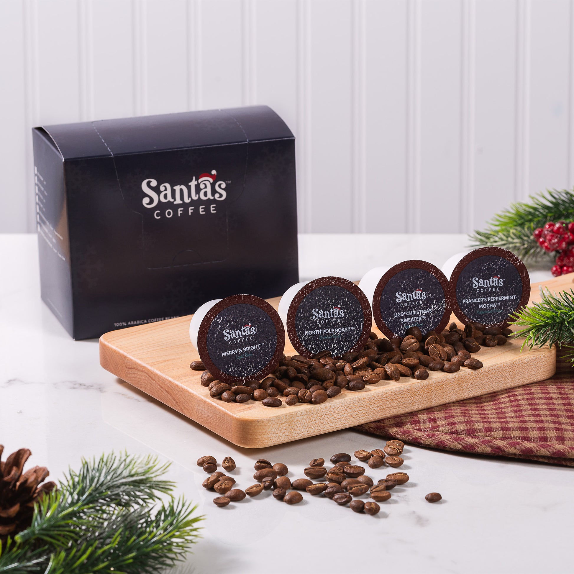 Santa's Coffee Variety 12 K-cup Box